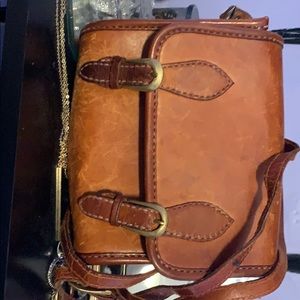 Crossbow Leather bag made in the Philippines